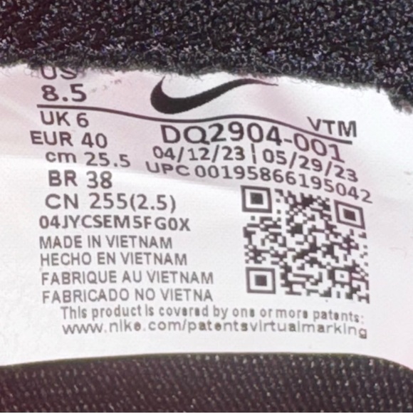 WMNS AIR MAX INTERLOCK 'BLACK WHITE Size 8.5 - Picture 8 of 9